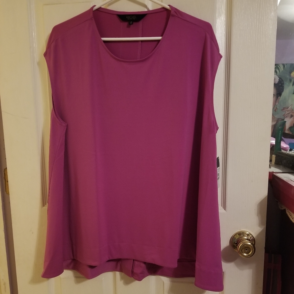 Rachel Rachel Roy Sleeveless Top Bright Pink